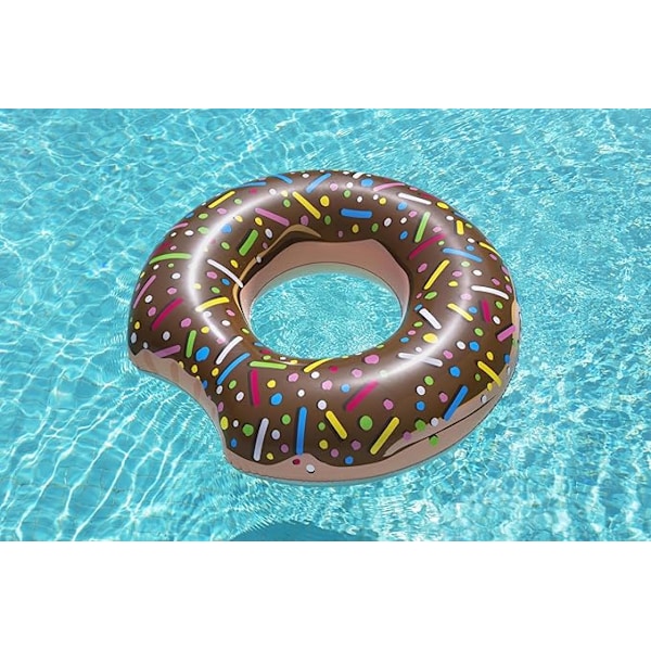 Kelluva vesilepotuoli uima-altaaseen 50cm, puhallettava kelluva lepotuoli uima-altaaseen, kelluva vesilepotuoli uima-altaaseen, lapsille. chocolate 80cm