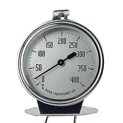 0 - 400 Graders Termometer i Rostfritt Stål för Bakugn