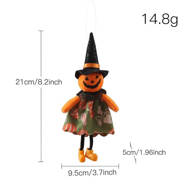 3 Halloween små hængende stykker spøgelsesfestival græskar spøgelser