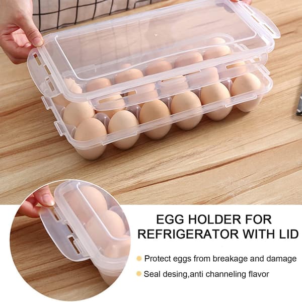 Eggbrett, Brett for Deviled Eggs med Lopp, Passer til 18x2 Egg (36 Egg)