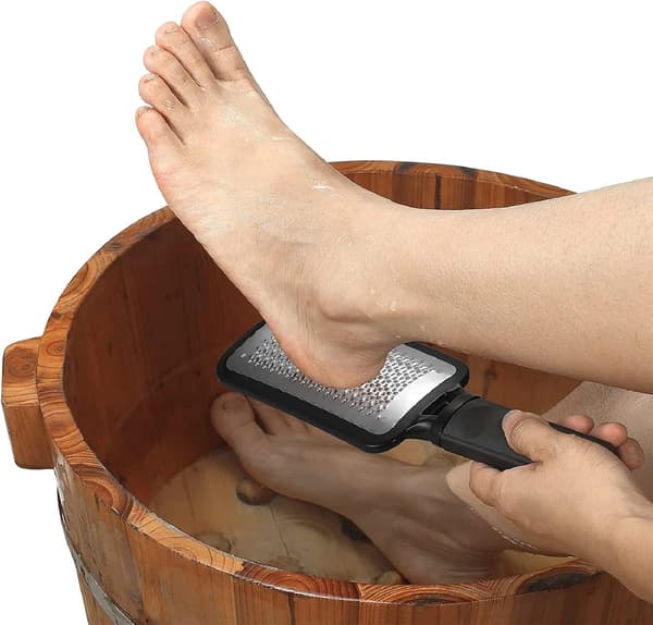 Professionel fodfil callusfjerner pedicureværktøj i rustfrit stål til pleje af hård hud