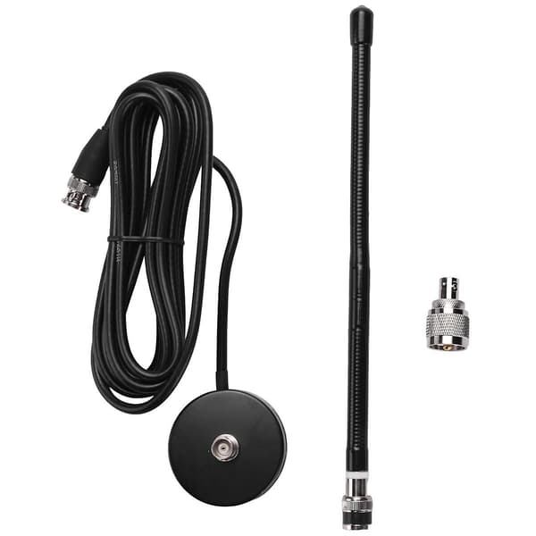 CB Antenne 27MHz Blød Pisk Magnetisk Base BNC Pl259 Stik CB Antenne Til Cobra