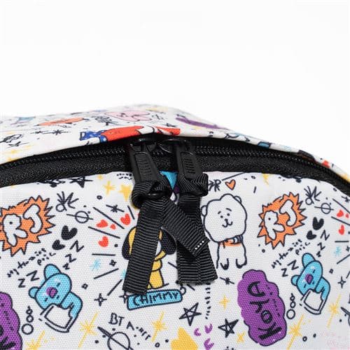 Skolesekk i polyester BT21 for jenter 38 * 28cm - mu