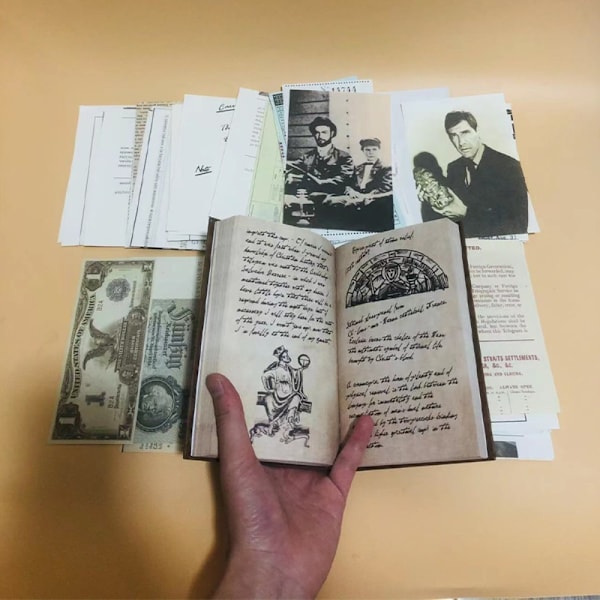 Indiana Jones Pyhän Graalin Päiväkirjan Rekvisiitta-Kopio