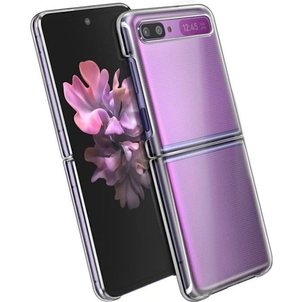 Cover - AVIZAR - Galaxy Z Flip - Robust beskyttelse - Ultra-transparent - Tynd Transparent