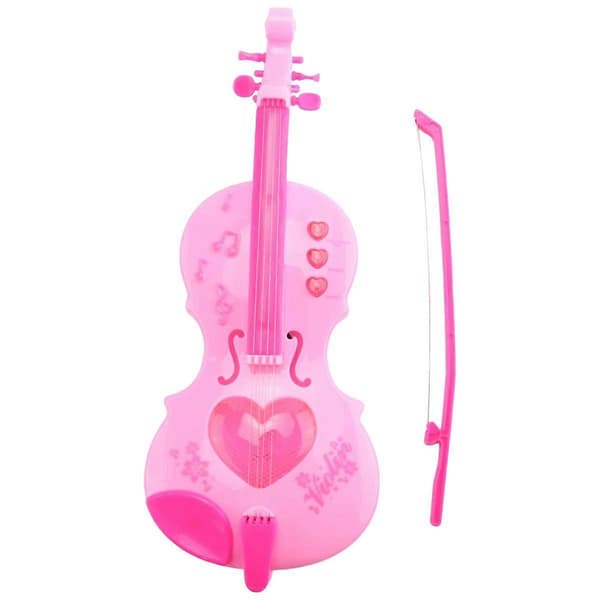 Simuleringsfiol Leksak Musikinstrument Lära Pedagogisk Leksak Julklappar för Barn Flickor
