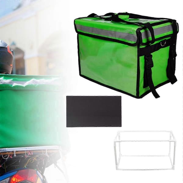 Termisk väska för takeaway, isolerad matväska, multifunktionell lunchkylväska för catering, hemleverans, camping, utomhusbruk