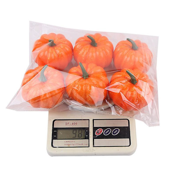 LED-kurpitsalamput, Halloween-kurpitsat paristoilla, kurpitsateelamput, valaistut Jack O Lanterns Halloween-koristeluun, oranssi 25*19cm