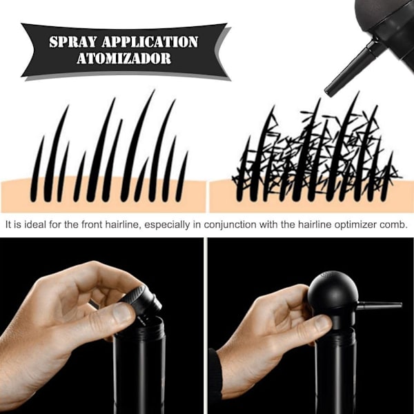 Hårfiber Pump Spray Applikator - Professionel Hårfiber