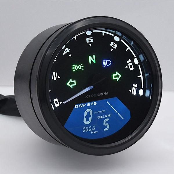 Motorsykkel Speedometer Kilometerstand Turteller