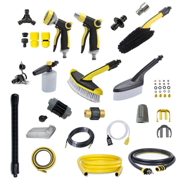 Meixin Karcher Bilvasker Tilbehør Havearbejde Tilbehør Egnet til Karcher K2-K7 Serien 4 points yellow water pipe connector