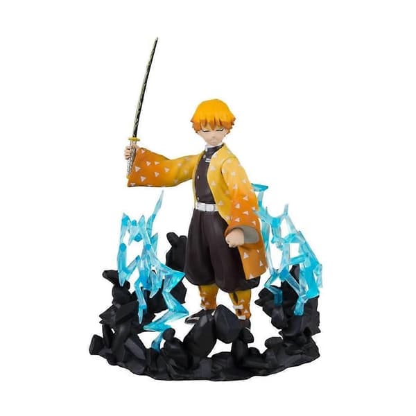 Mcfarlane 13721 Demon Slayer Deluxe Zenits Agatsuma Action Figur