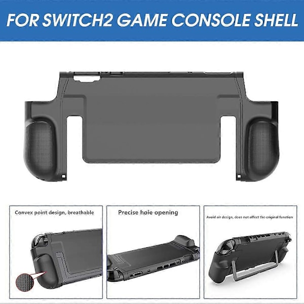 Skridsikkert greb Beskyttende greb i fuld længde til Switch2/Switch/OLED