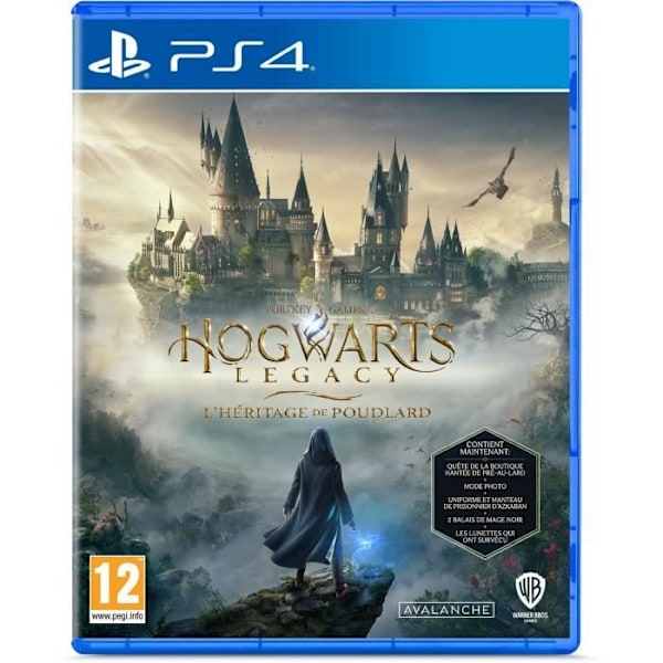 HOGWARTS LEGACY: HOGWARTSIN PERINNE PS4-peli Vit