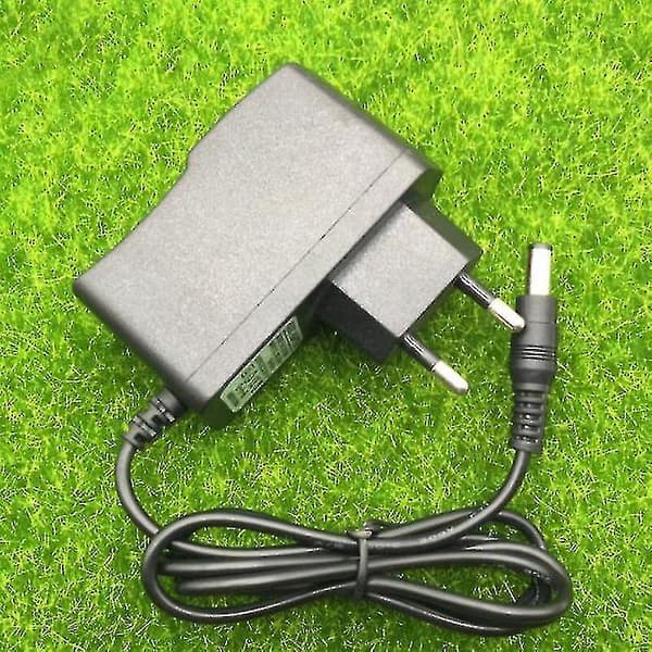 AC 100-240V DC 5V 2A EU Plugg Veggadapter Konverter Strømforsyningskabel