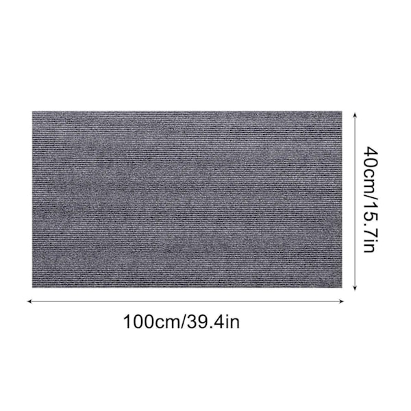 Selvklæbende Kattekradsematte Kradsematte Kattekradsebræt Kattekradsebræt Kattevæg Kradsebrætter - WELLNGS Dark Gray