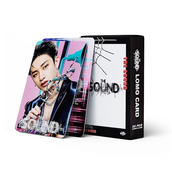 Stray Kids Fotokort 55 st Stray Kids 2023 The Suon Nya Album Fotokort Kpop Stray Kids Lomo Kort (FQ)