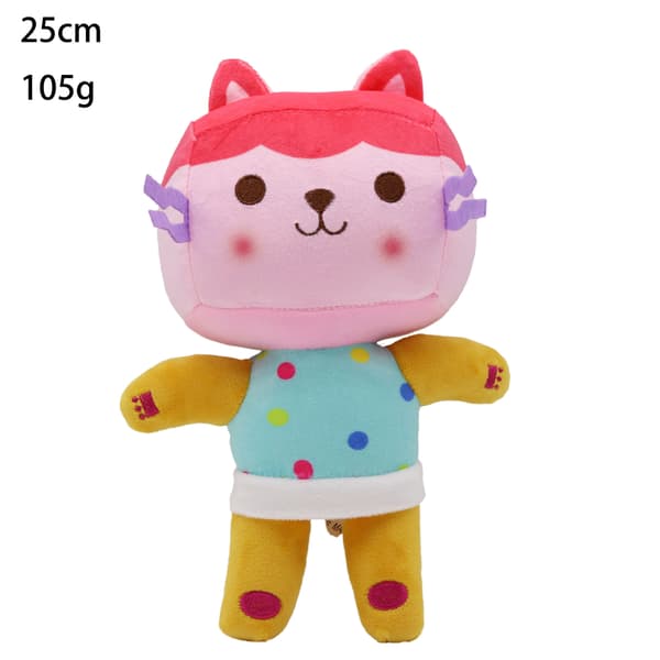 Gabby's Dollhouse -sarjakuvan pehmolelu Individual vacuum packaging New backpack cat