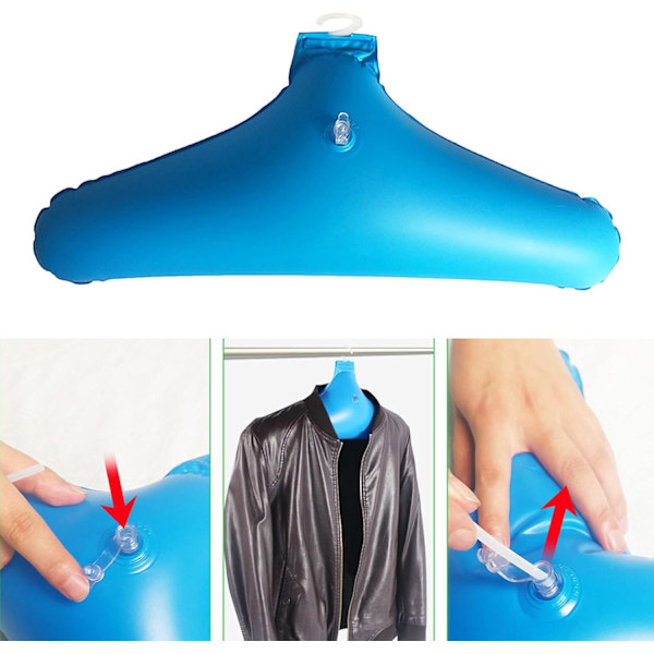 St Inflatable Klädhängare För Resor, Utomhus(FQ)