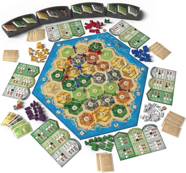 CATAN Städer & Riddare 5-6 spelare – expansion 6:e utgåvan av brädspelet