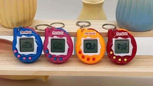 Retro-pelit - 1 kpl tai 2 kpl Monivärinen MultiColor 1-Pack