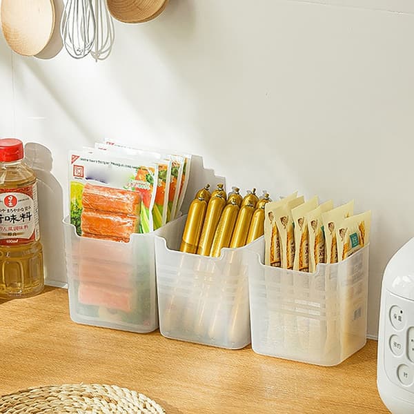 Køleskabsopbevaringsboks Køleskab Frisk Organizer Køkken 2Pcs