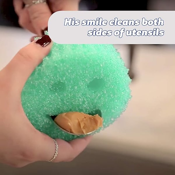 Scrub Daddy SDC3CTX12 Sieni, 3 kpl pakkaus, Monivärinen