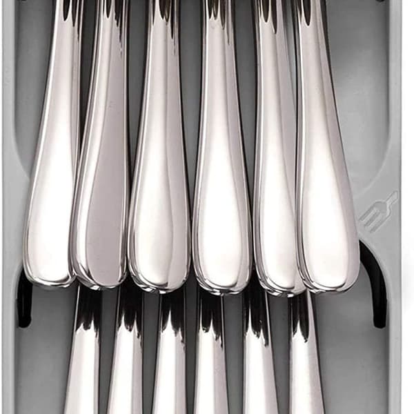 Bestikkboks Utvidbar Bestikkboks Organizer Hvit