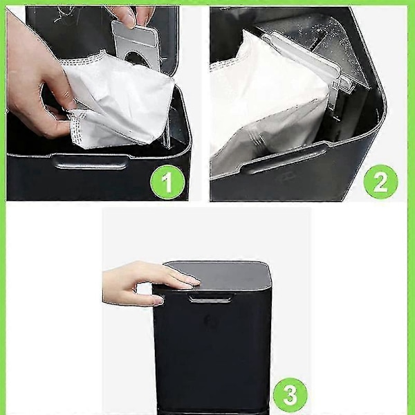 Joulun vaihtopussit Dirt Waste D -suodattimelle, yhteensopiva I3+ I7 I7+ E5 E6 -imurin lisävarusteiden kanssa