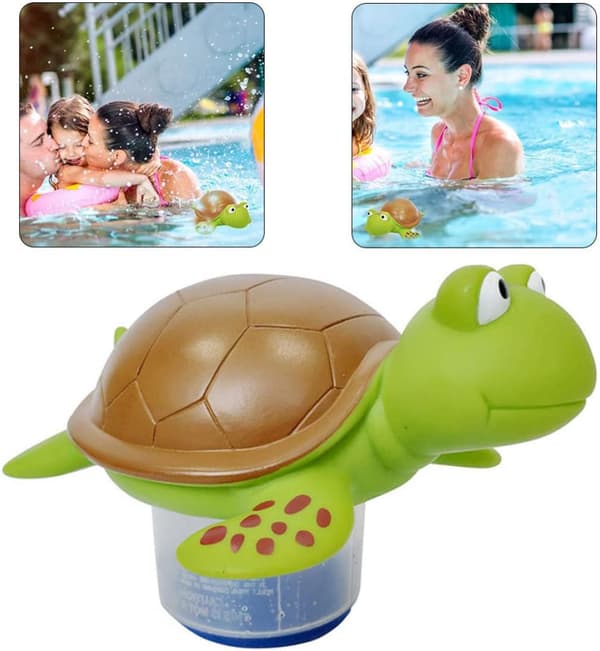 Dyrformet kjemisk klordispenser for bassengtabletter til boblebad og spa Duck