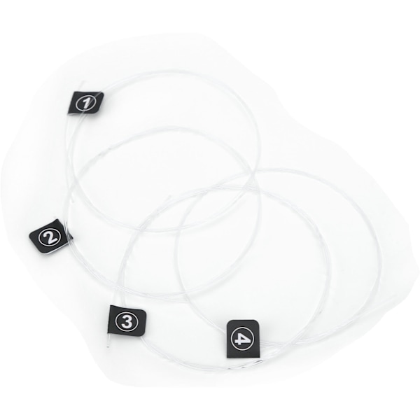 st Fluorocarbon Strängar Instrumentdelar för Gitarr eller Ukulele Universalsträngar TX-1