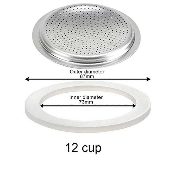 Universal Replacement Seals for Moka Pot - Various Sizes