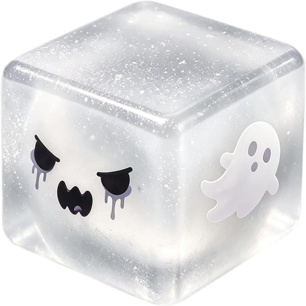 Maltose isbit klemmeleke sensorisk stressavlastende lufteanordning sakte tilbakeslagskube Red Block Ghost