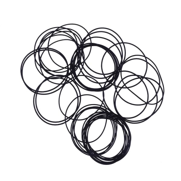 200 stk. Vanntett O-ringpakninger for klokker 0,6 mm