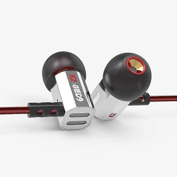 Kablede in-ear hovedtelefoner KZ ED9 Sølv