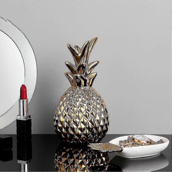 Keramisk ananasformet figur Ananas luksushåndværk gave-b-MXBC