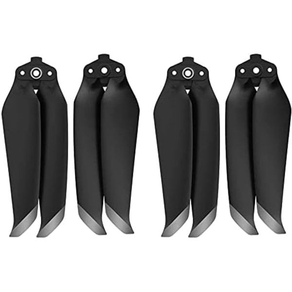 Air 2S Propeller Tyst Propeller Vikbar 7238F Propeller för DJI Mavic Air 2/Air 2S Drönartillbehör (Silver 4st)