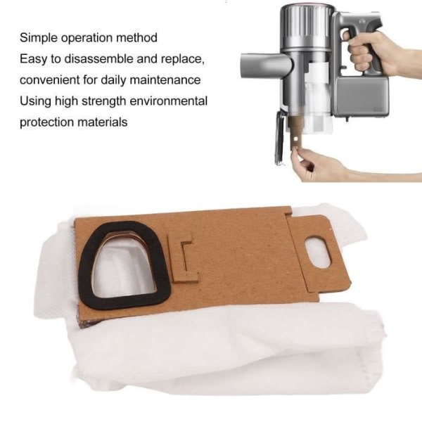 Xiaomi Roborock H7 pölypussit 10 kpl pölypussit Vaihto Roborock H7 H6 tarvikkeet