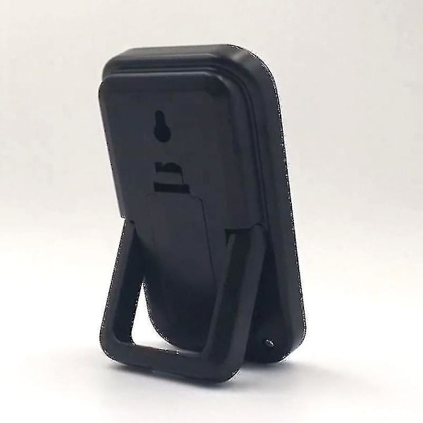 Trådløs anemometer med dobbelt montering, vindmåler LCD vejrstation ur vindhastighed retning kulde hjem