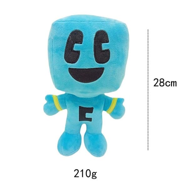 REMAKE 28cm Kawaii Craftee Pehmolelu Söpö Sarjakuva Minecratf Pehmo