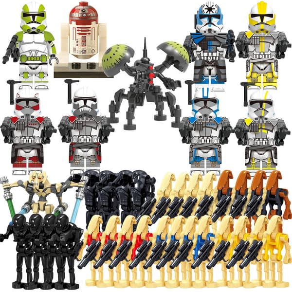 Star Wars kamprobot soldater børns byggeklodser legetøjsposer 32PCS set