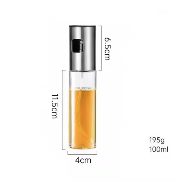Sprayflaske - 100ml Sølv
