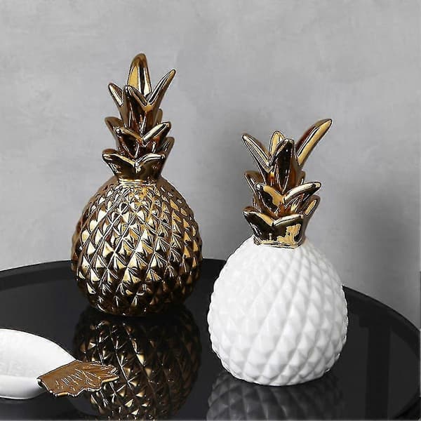 Keramisk ananasformet figur Ananas luksushåndverk gave-b-MXBC