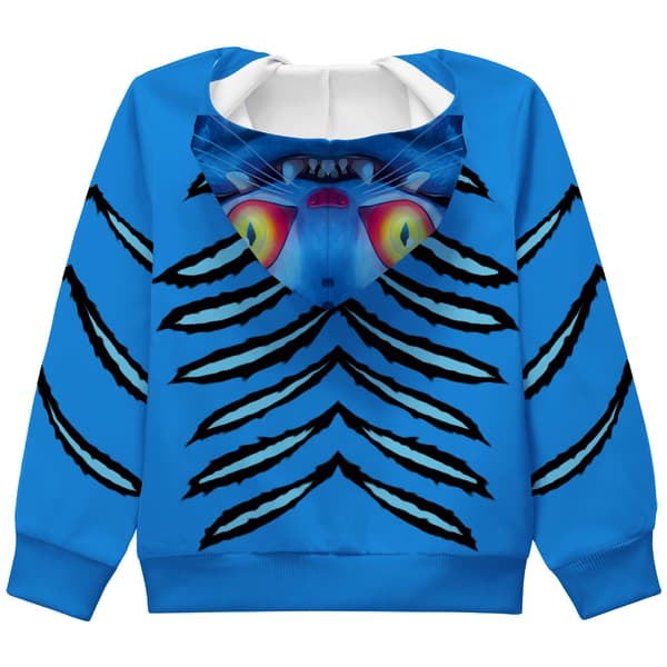 kpop demon hunter Zip-Up hettejakke for jenter (middels til stor størrelse) 36341 110cm