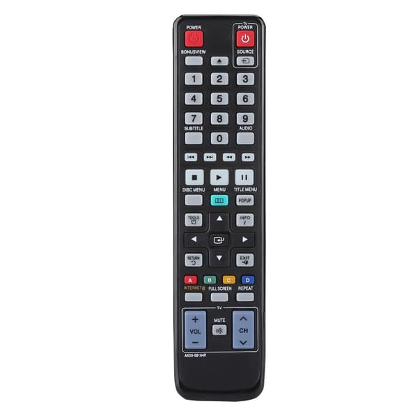Multifunksjonell DVD-spiller Erstatningsfjernkontroll for Samsung AK59-00104R