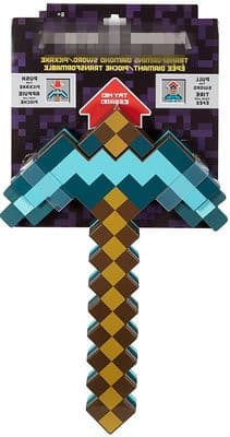 Minecraft leksaker creeper modell leksaker pil och båge deformerbar två-i-ett svärd utkast 3-in-1 tool kit