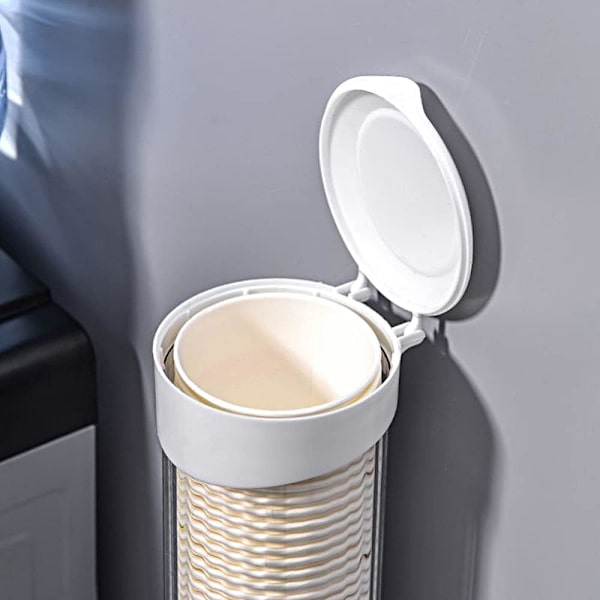 Engangsbegerdispenser, Begerdispenser, Veggmontert plassbesparende begerdispenser