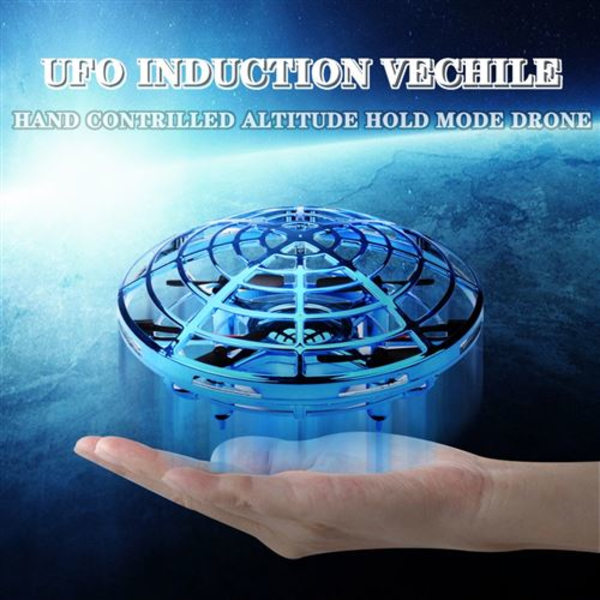 Mini UFO Drönare Manuell Kontroll Induktion Anti-Kollisionssensor