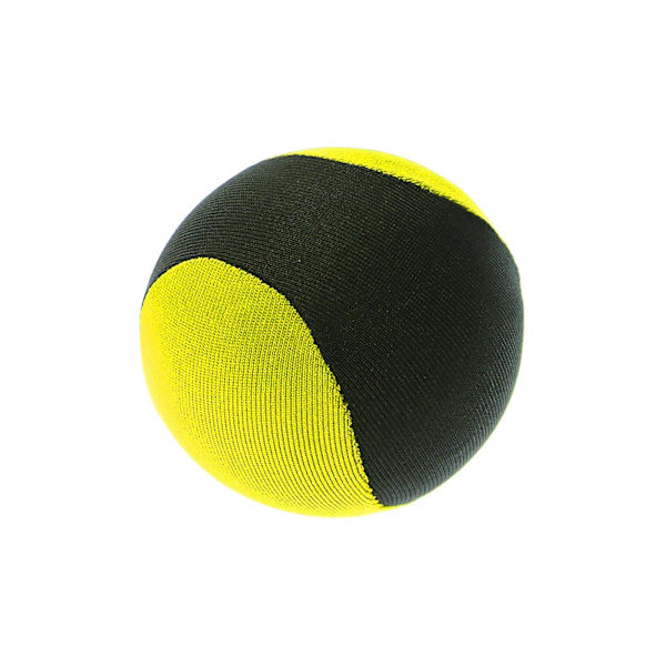 Pomppiva aistipallo pehmeä hyppypallo peleihin loma ulkona keltainen 60mm[YATOY]