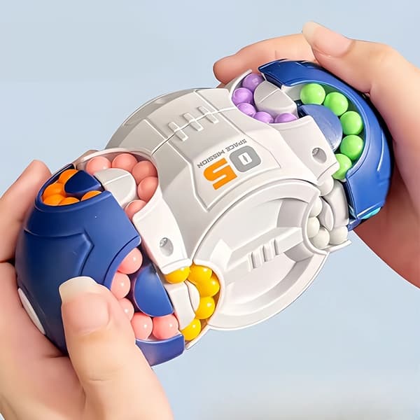 2-Størrelses Rum Planet Plys Solsystem Univers Planet Elskere Gave - Bløde Polyester Udstoppede Dyr med 8 Farvemuligheder, Holdbart Rum-Tema De Grey